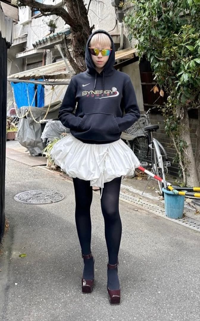 スカート litmus lutens Pillows balloon mini skirt