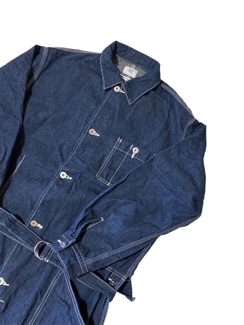 【WESTOVERALLS】SWELL×WOA DENIM ONE PIECE