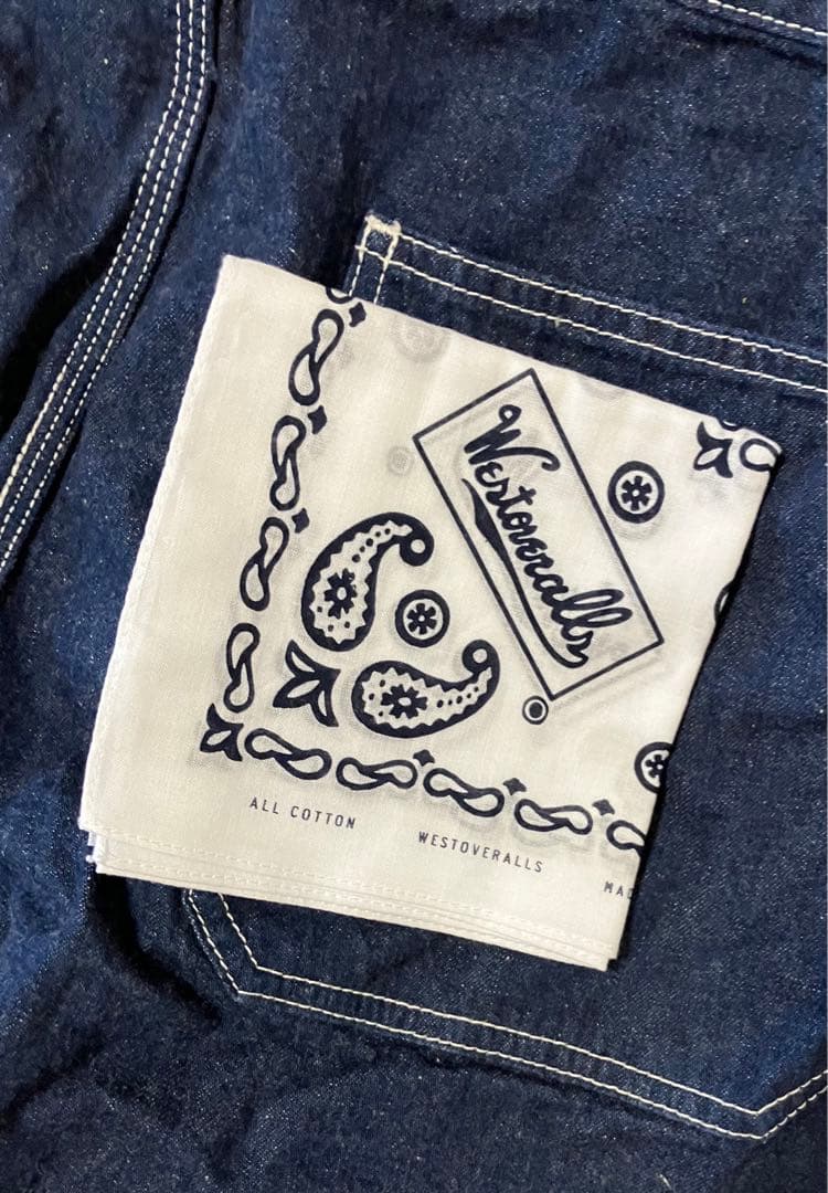 【WESTOVERALLS】SWELL×WOA DENIM ONE PIECE