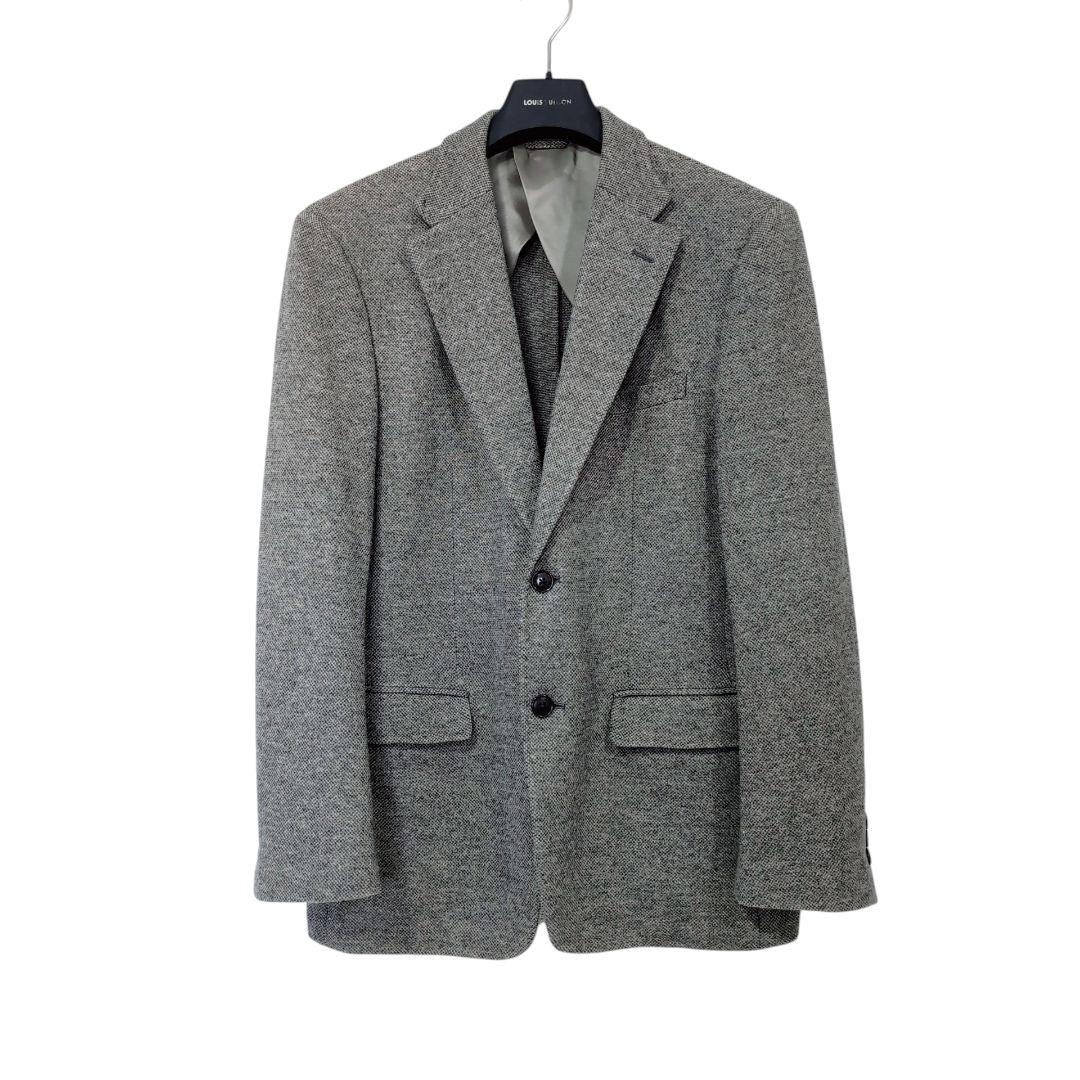 【未使用級】Paul Stuart　高級　アンゴラ　ツイードジャケット　XL