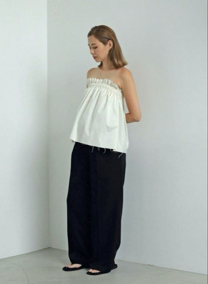 Reha. Tuck Wide Pants マタニティパンツ36 anuke