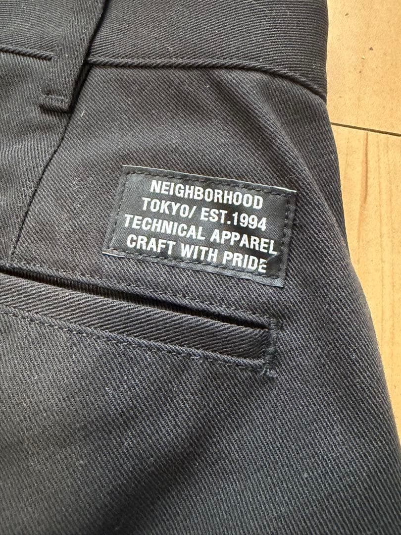 NEIGHBORHOOD 22AW WP WIDE PT XL ブラック