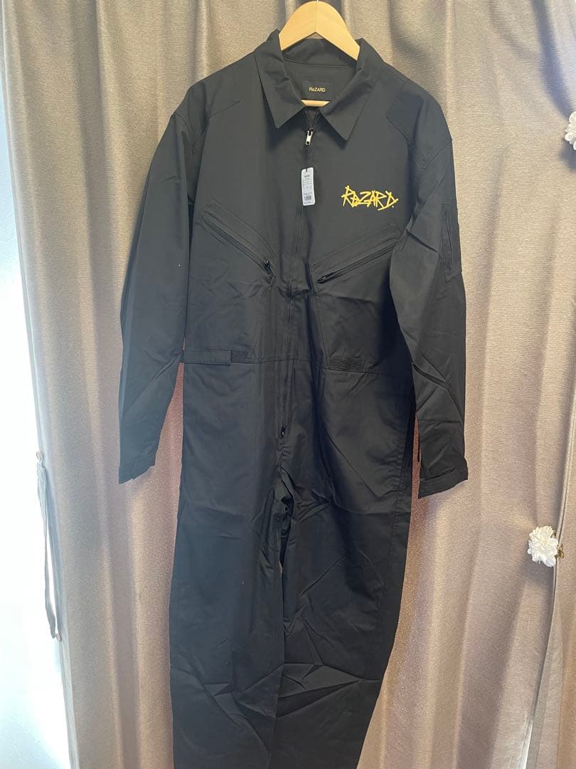 【未使用・タグ付き】ヒカル　ReZARDつなぎ　新品　Ｌサイズ　ブラック