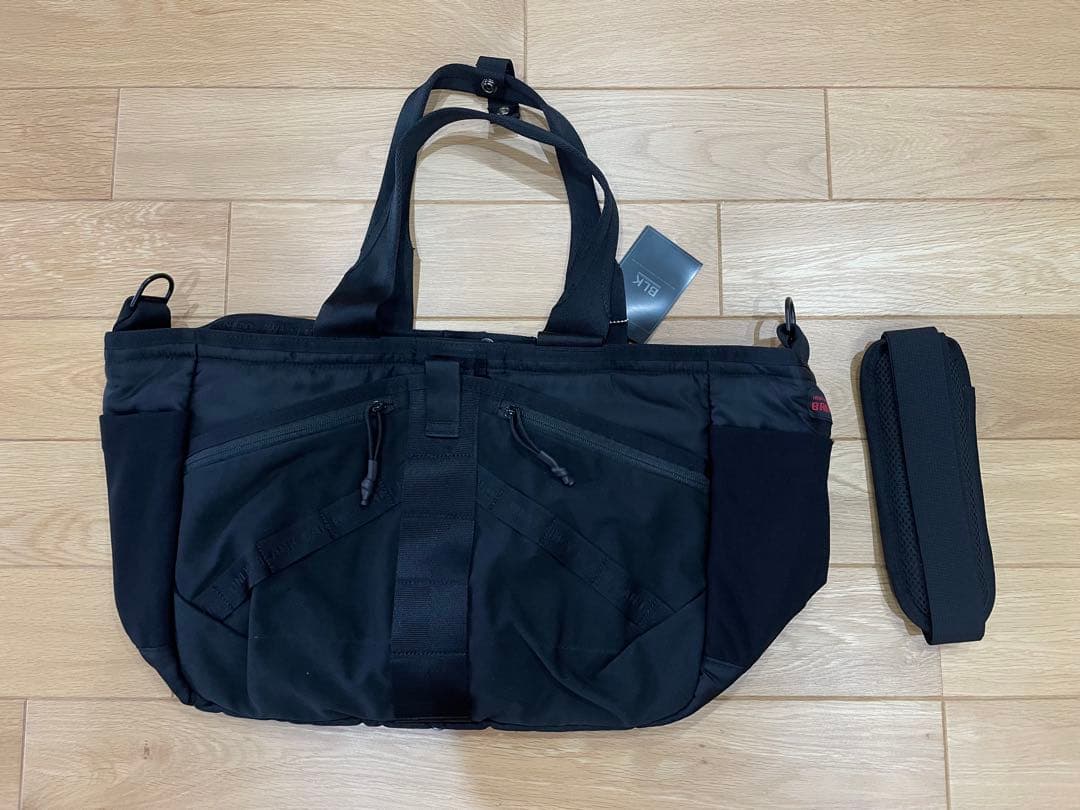 BLK White Mountaineering x BRIEFING トート