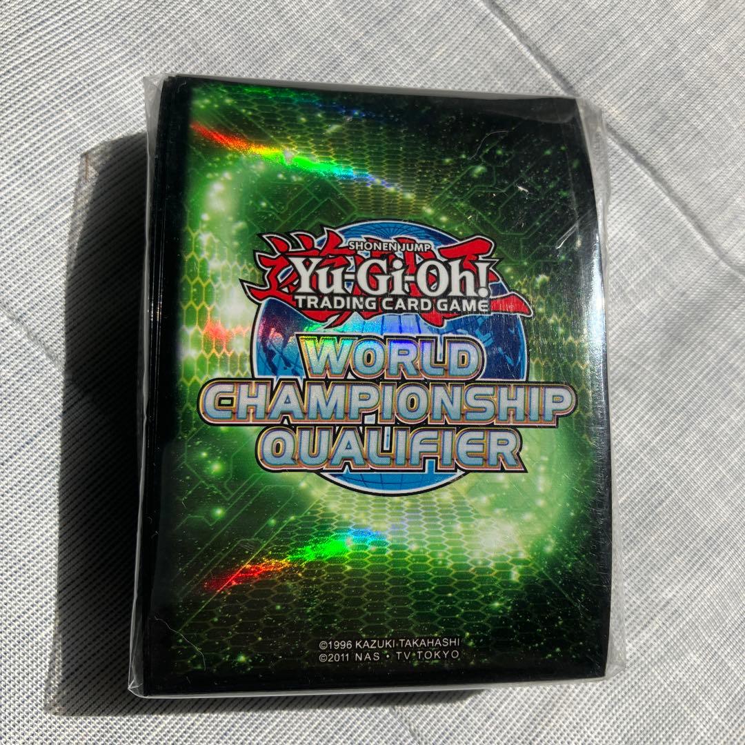 遊戯王 WCQスリーブ 緑