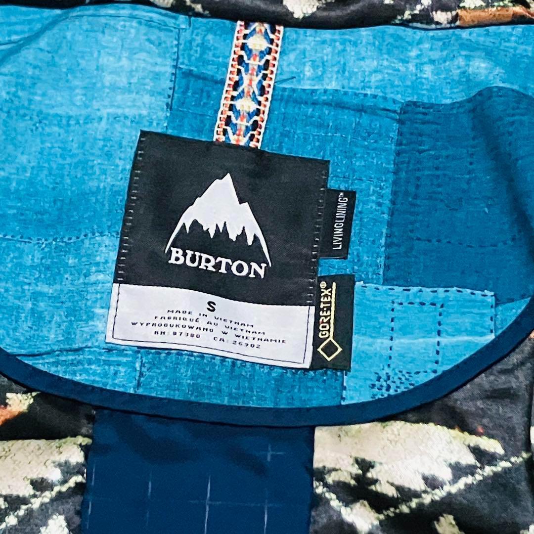 バートン　ゴアテックス　ジャケット　ファー付き　デニム柄　ZENANA JK S