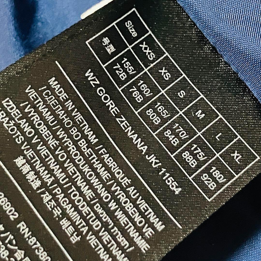 バートン　ゴアテックス　ジャケット　ファー付き　デニム柄　ZENANA JK S