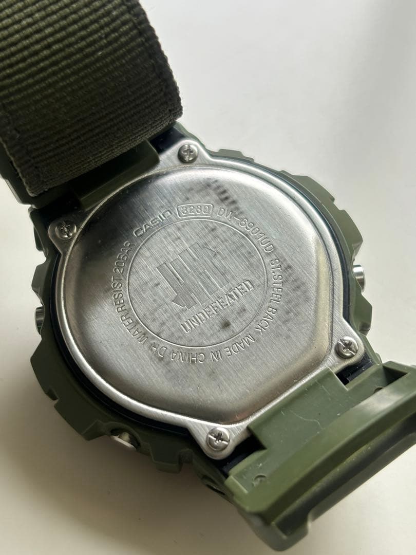 コラボ/G-SHOCK/DW-6901UD/UNDEFEATED/別注/30周年