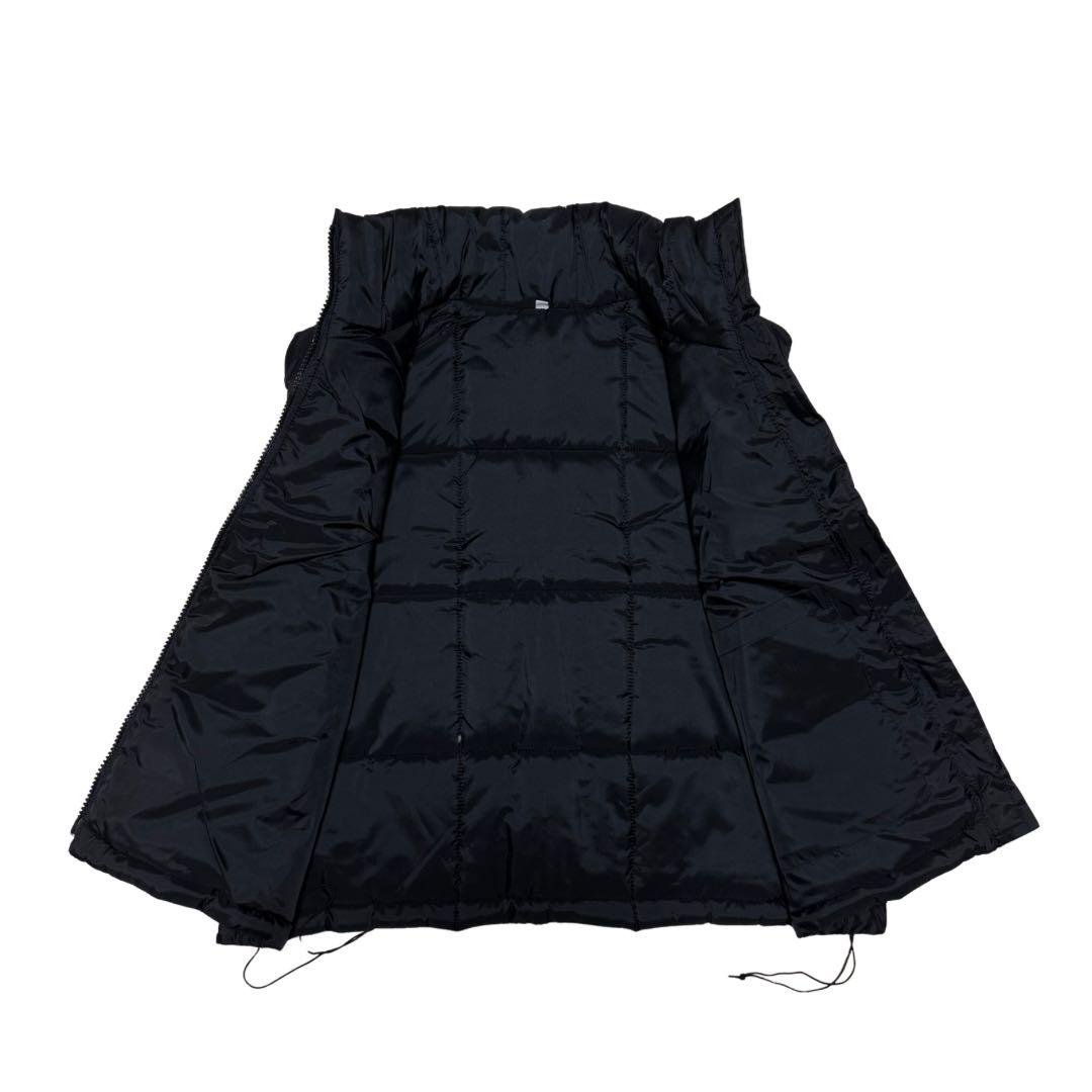 D&G ドルチェ＆ガッバーナ ロゴ 中綿ベスト ブラック S 短丈