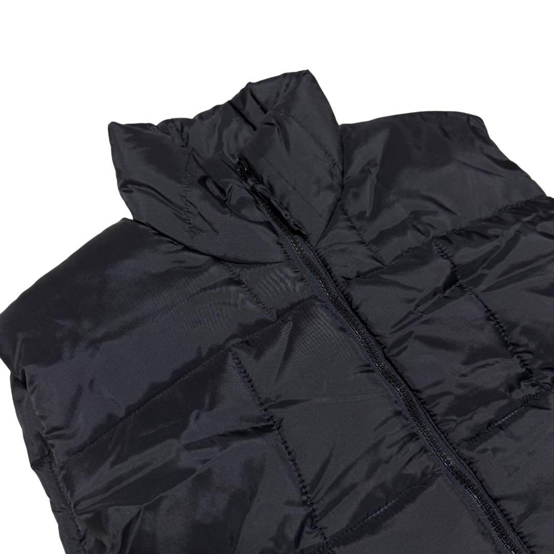 D&G ドルチェ＆ガッバーナ ロゴ 中綿ベスト ブラック S 短丈