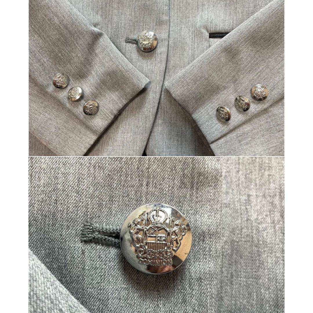 美品✨ポンポネット フォーマル セット160 アリサナ グレー チェック 水色