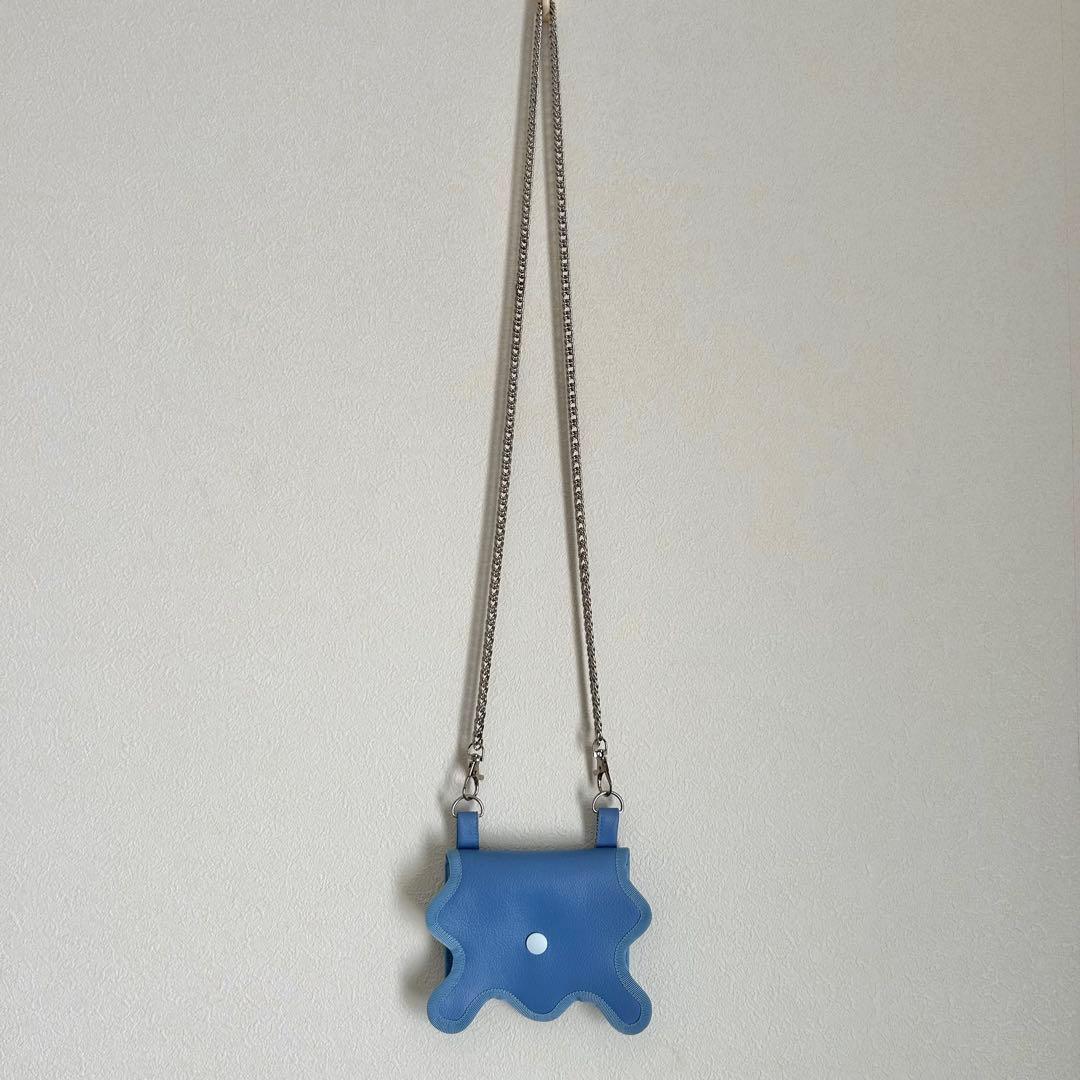 nori enomoto　wave mini chain ブルー