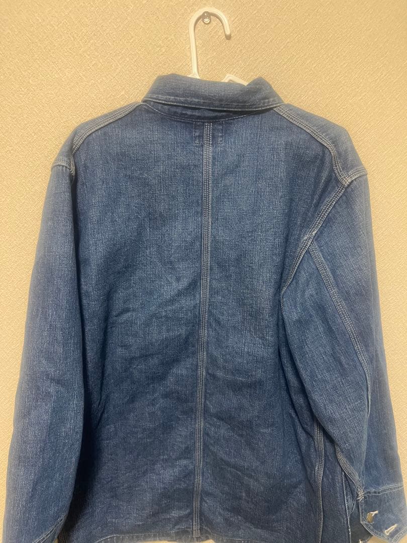 ボ*帳様 DUNGAREES ロコジャケット　デニムジャケット　ブルー　サイズM
