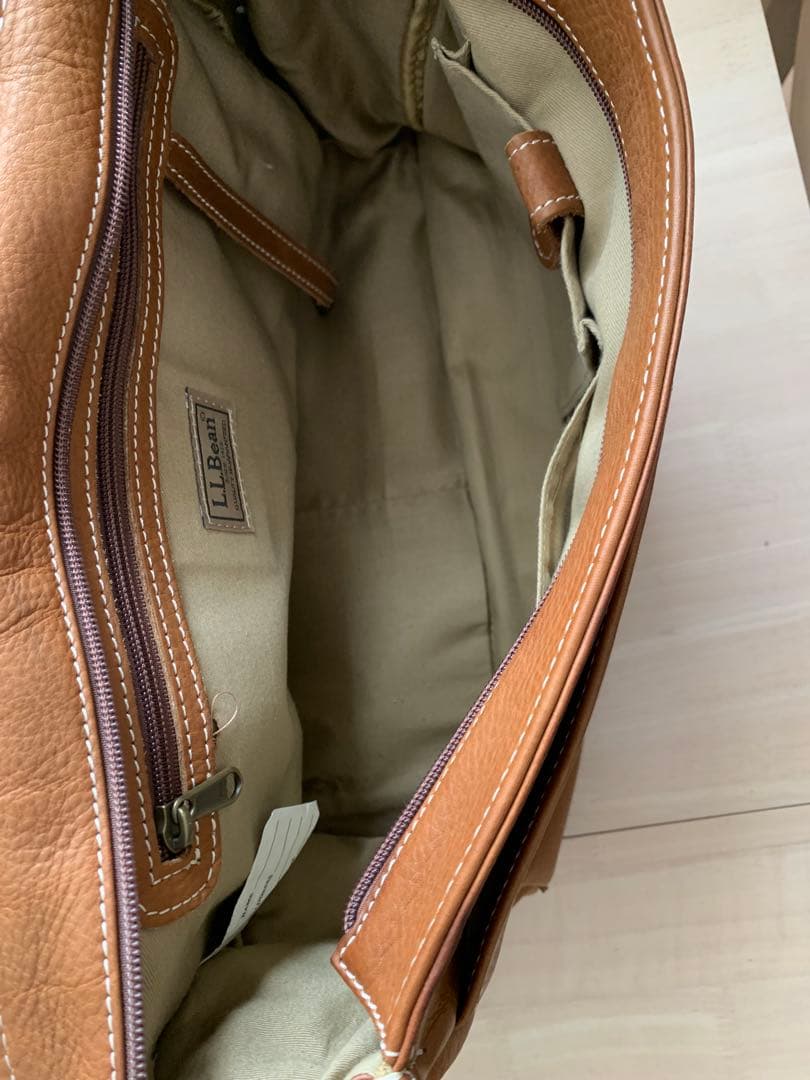 L.L.Bean　レザー ショルダーバッグ