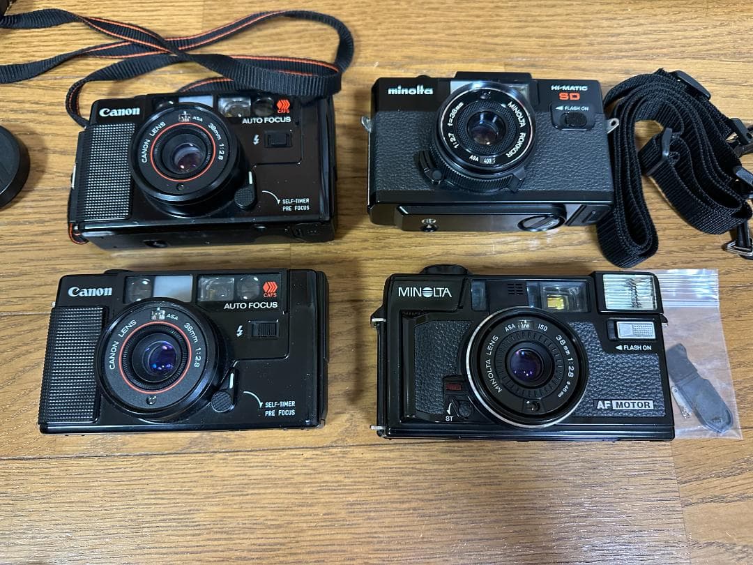 Chou　フィルムカメラ　セット① (NIKON AW AF/CANON