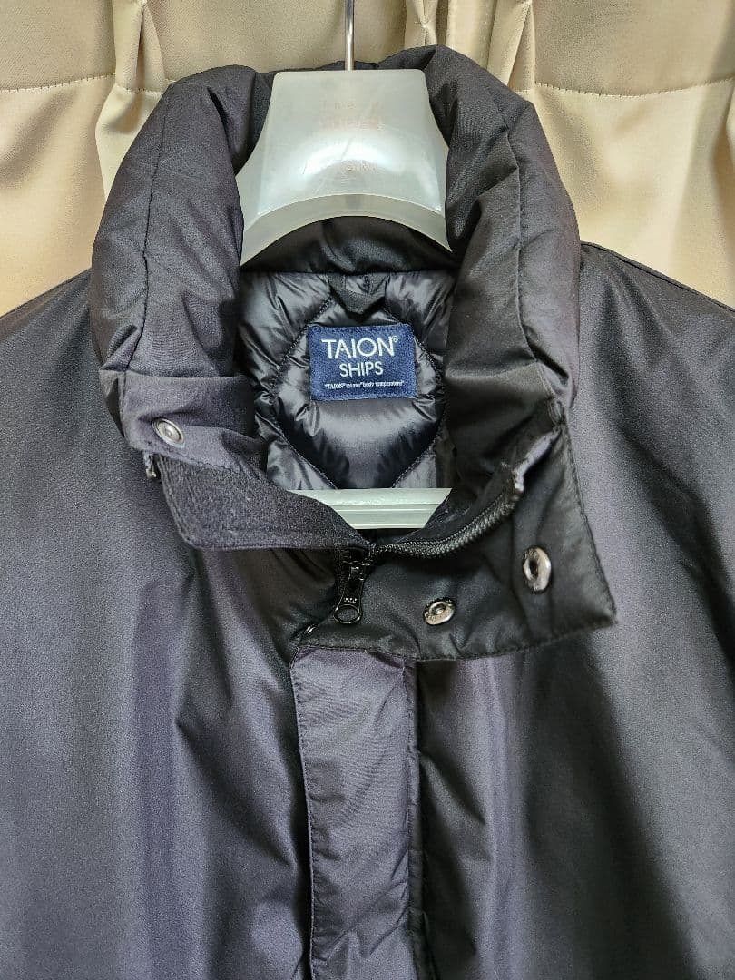 TAION タイオン SHIPS別注 ダウン ブルゾン コート
