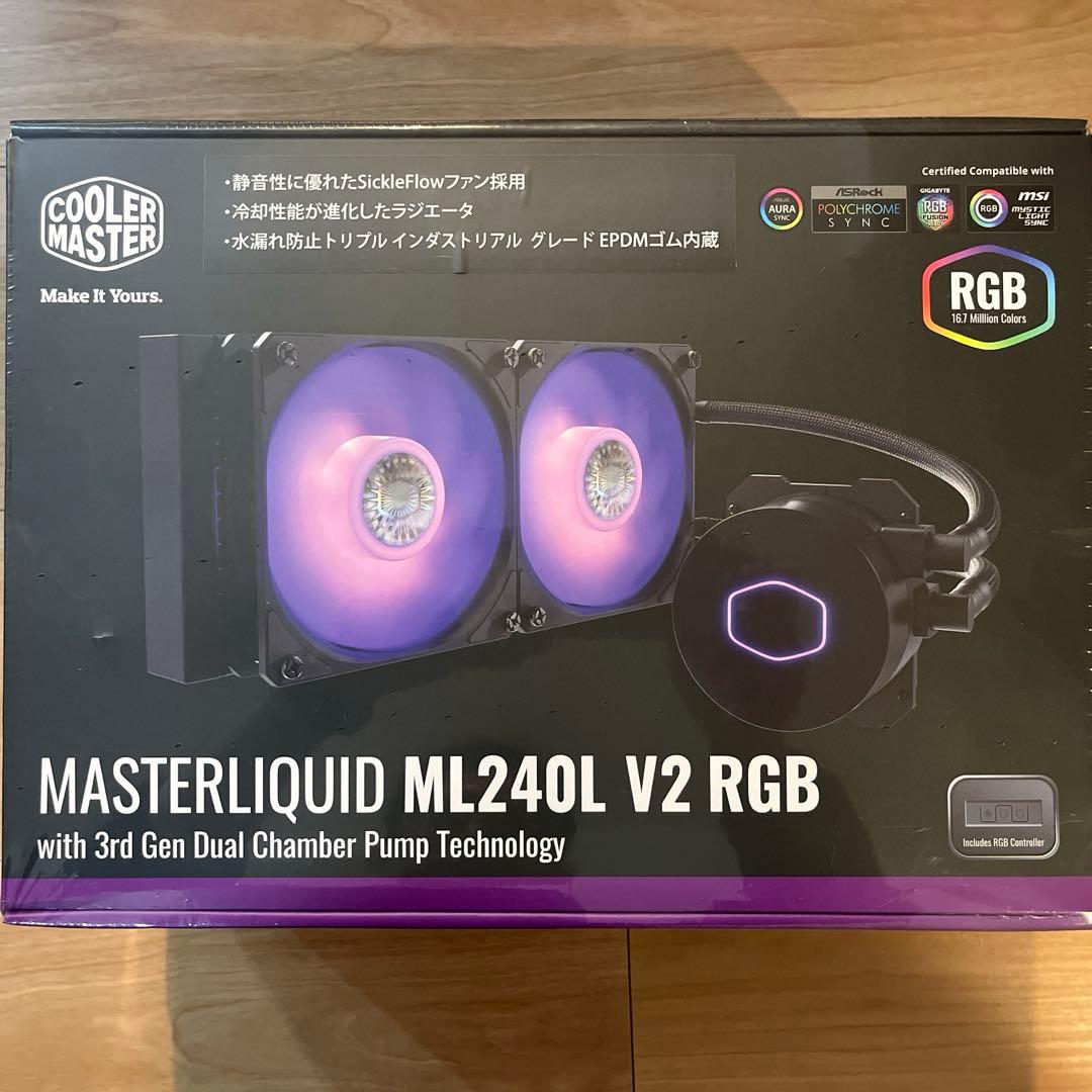 PC用ファン・クーラー COOLER MASTER MASTERLIQUID ML240L V2 RGB