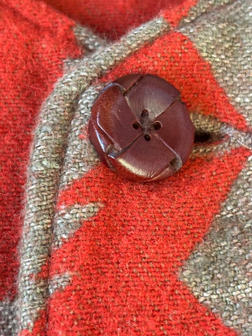 KAPITALキャピタル ベスト　ネイティブ柄　XS ウール　リネン　コットン