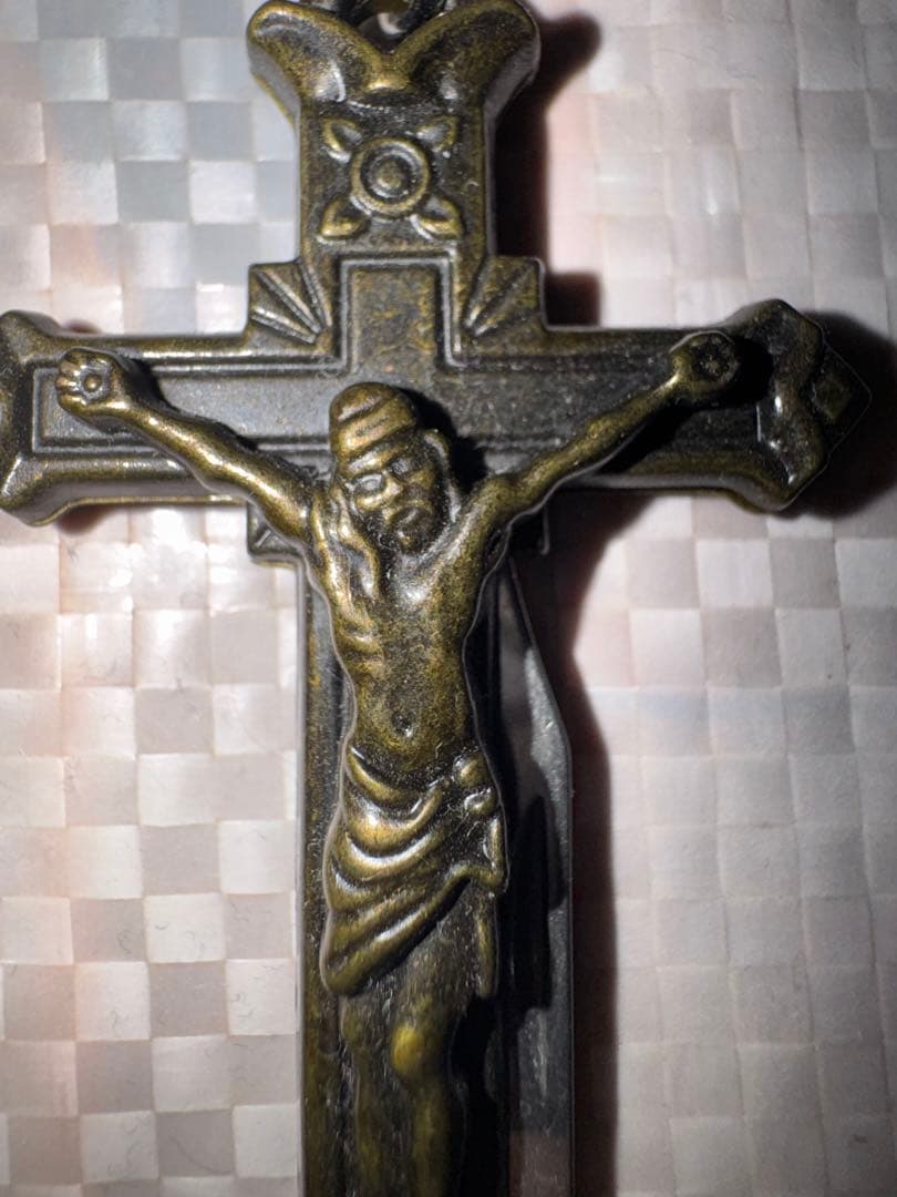 小物 SUPREME Crucifix Knife Folding Key chain