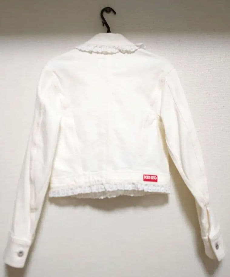 【タグ付き新品】KENZO　ケンゾー　デニムジャケット　白　XS NIGO