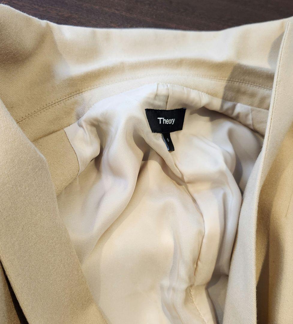 今季セオリーテーラードジャケット0サイズ　キヤメル
