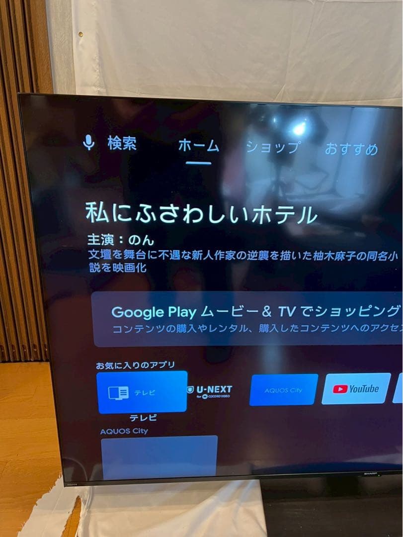 SHARP シャープAQUOS 4K液晶テレビ4T-C65DL1 2022年製