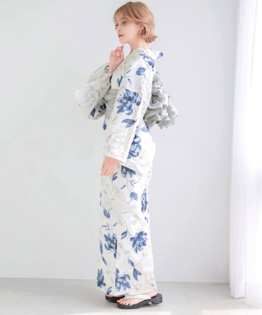 新品　Dita 浴衣　花柄