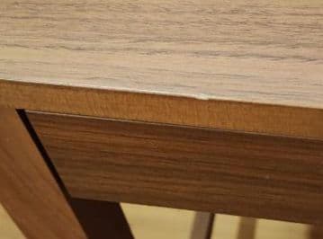 ACTUS アクタス デスク/テーブル/机 ウォールナット 分解発送・要組立