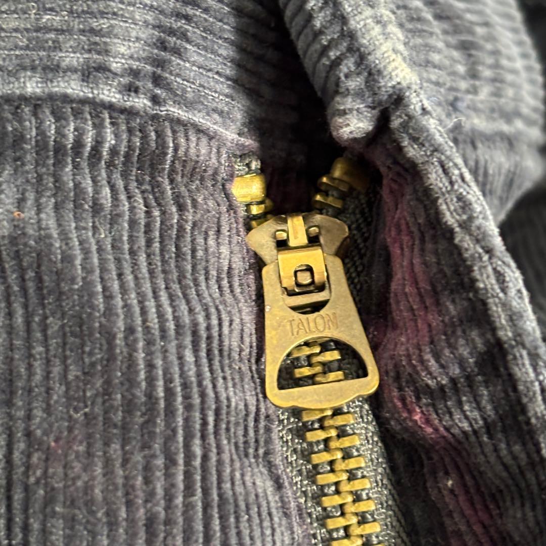 古着 00s〜 ラルフローレン コーデュロイ パンツ ワイド ネイビー タロン