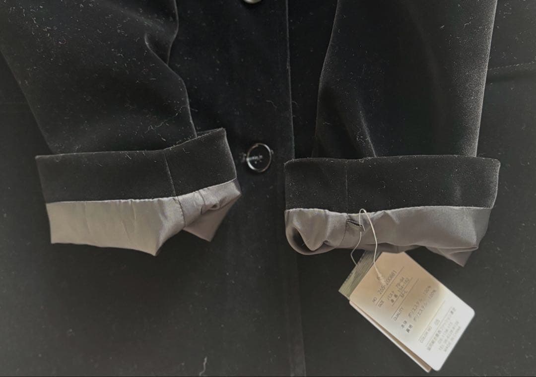 【新品未使用】leimn ／ベロアテーラードジャケットBonjour Sagan