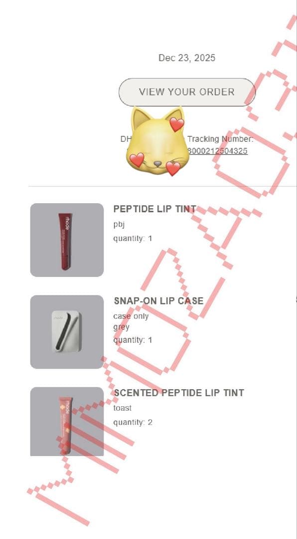 確実正規品 rhode マグセーフ対応リップケース グレー