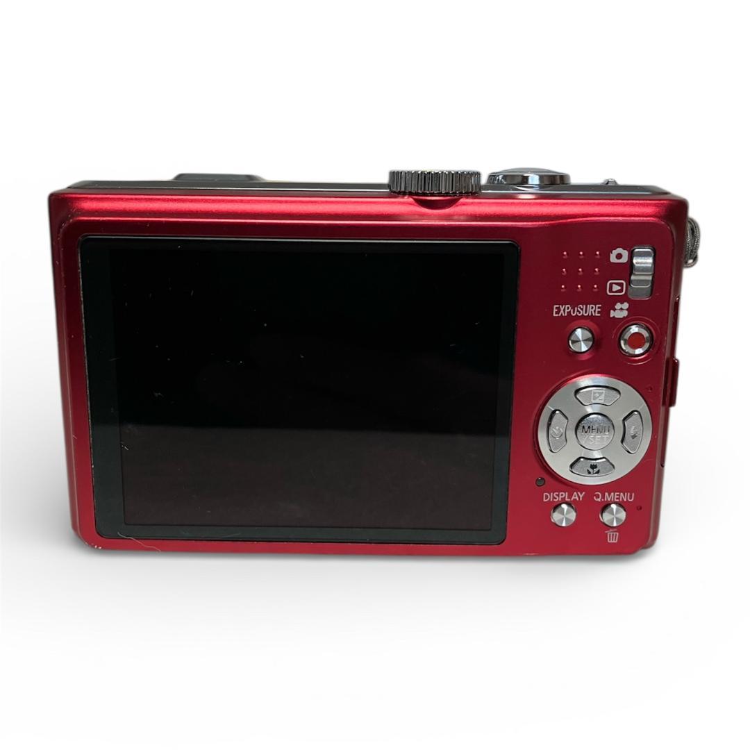 VW【動作確認済】Panasonic LUMIX DMC TZ10　レッド