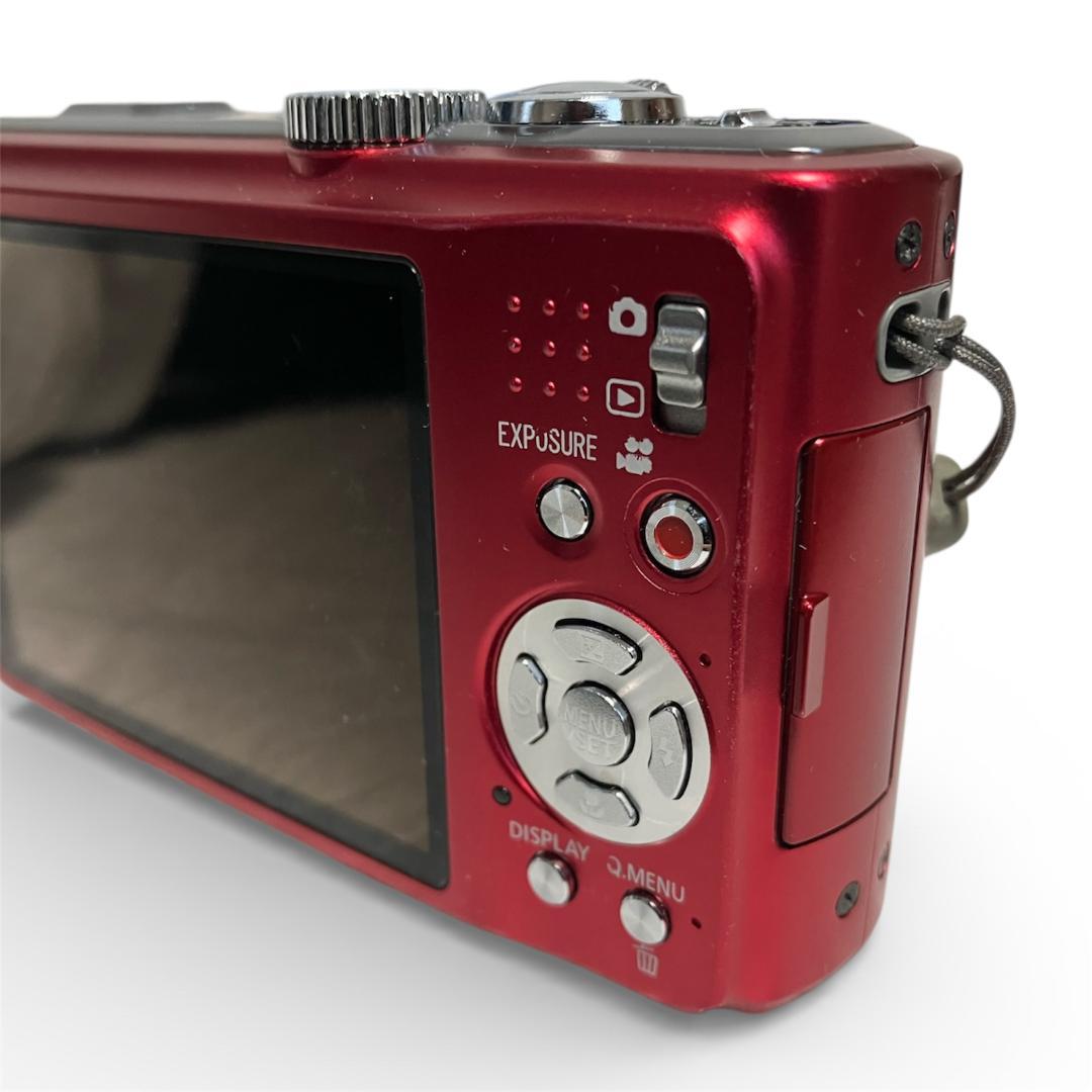 VW【動作確認済】Panasonic LUMIX DMC TZ10　レッド