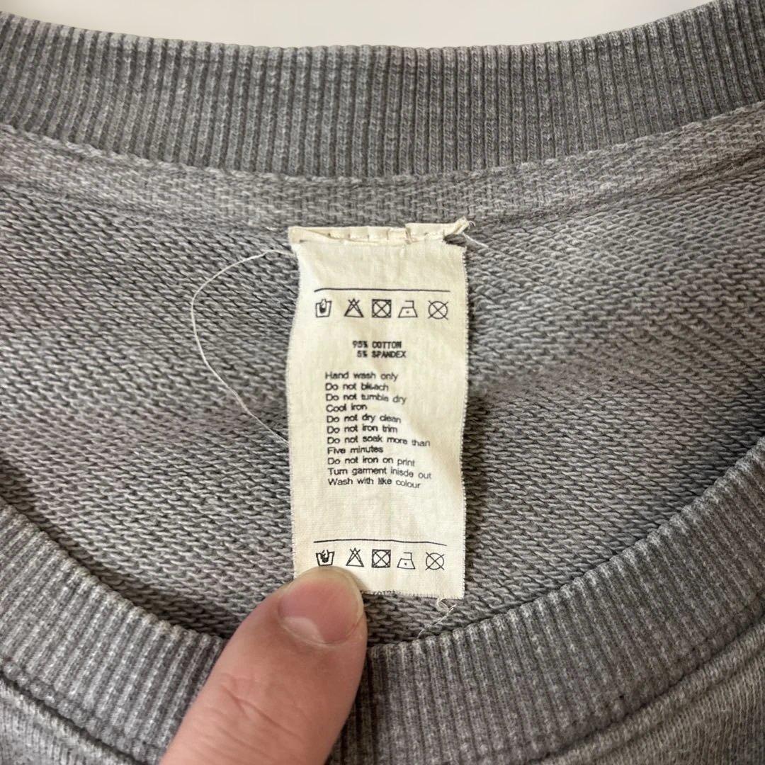 早い者勝ち【90s】©️NIRVANA IN UPERO スウェット グレー