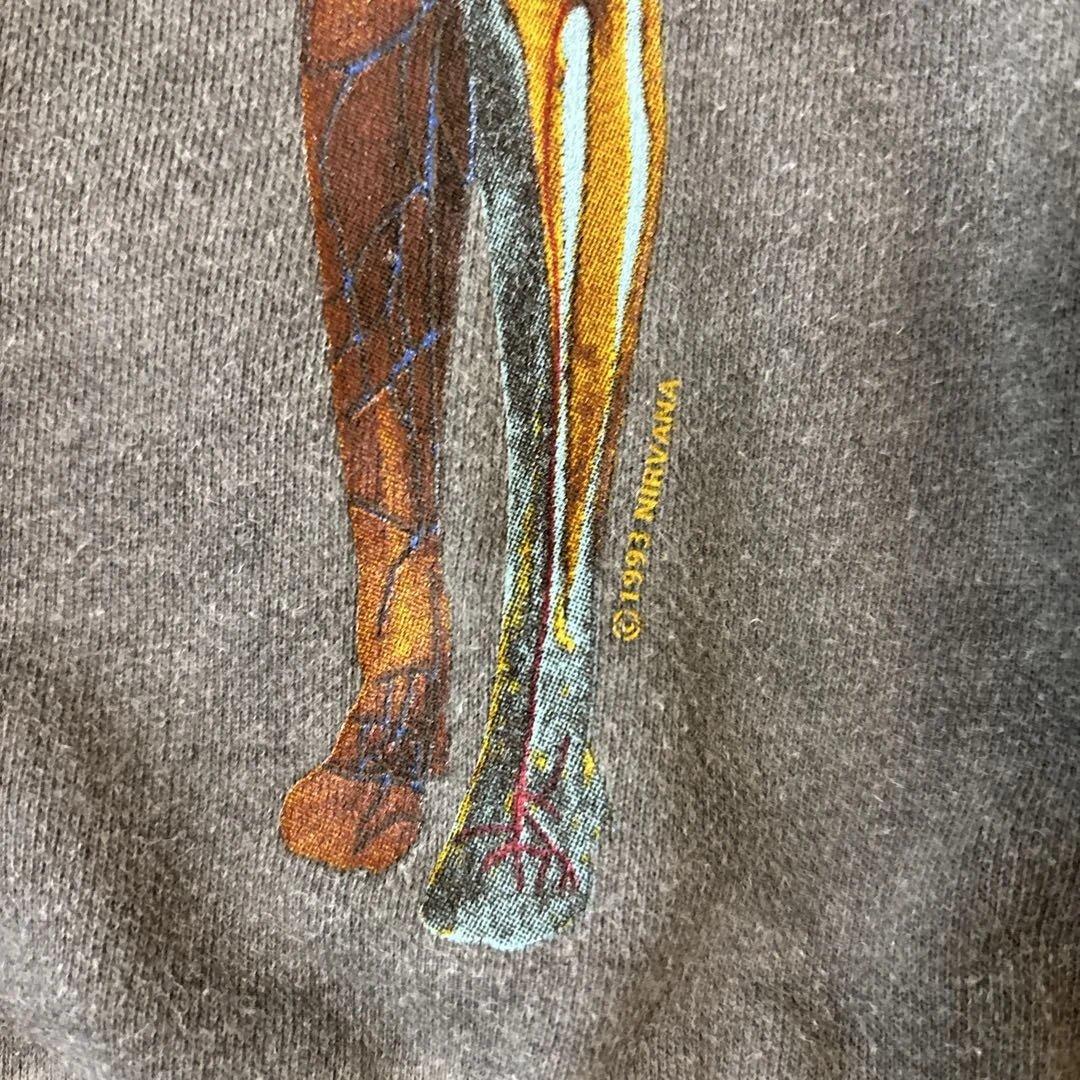 早い者勝ち【90s】©️NIRVANA IN UPERO スウェット グレー