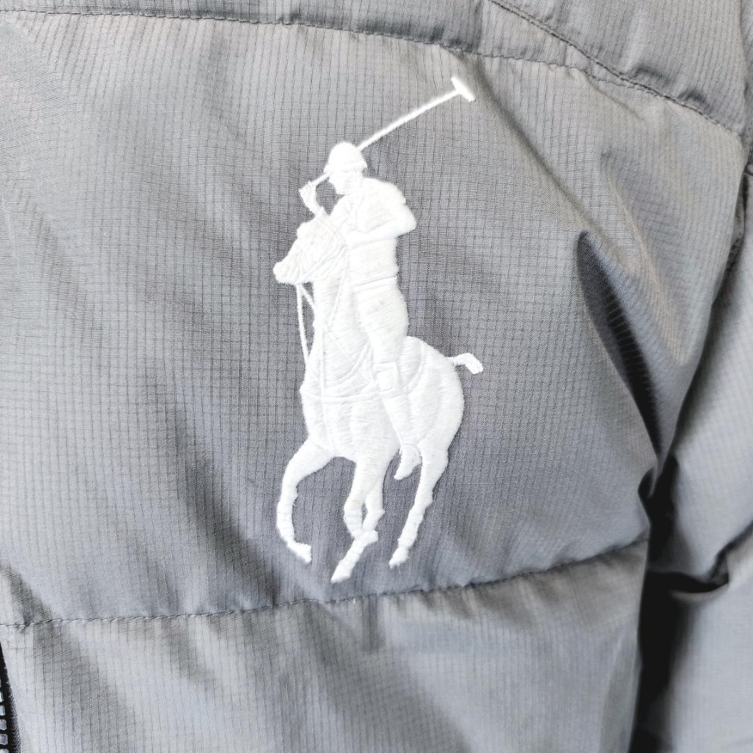 【美品】現行タグ　ポロ　ラルフローレン　ビッグポニー 刺繍　ダウンジャケット