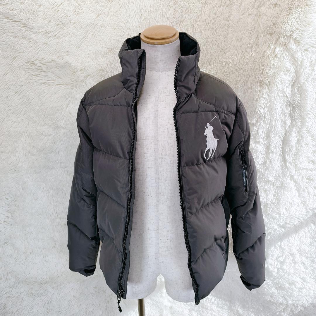 【美品】現行タグ　ポロ　ラルフローレン　ビッグポニー 刺繍　ダウンジャケット