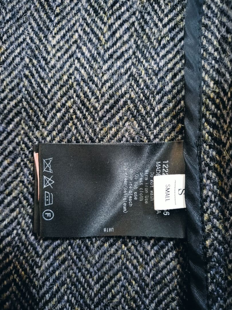 【美品】BEAUTY&YOUTH ヘリンボーン テーラードジャケット