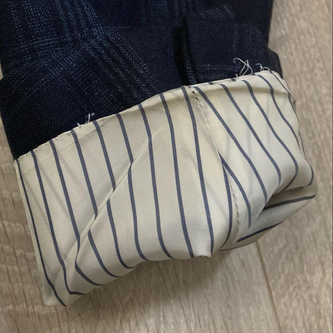 トゥモローランド ロロピアーナ SUNSET ネイビー カシミヤ シルク 44