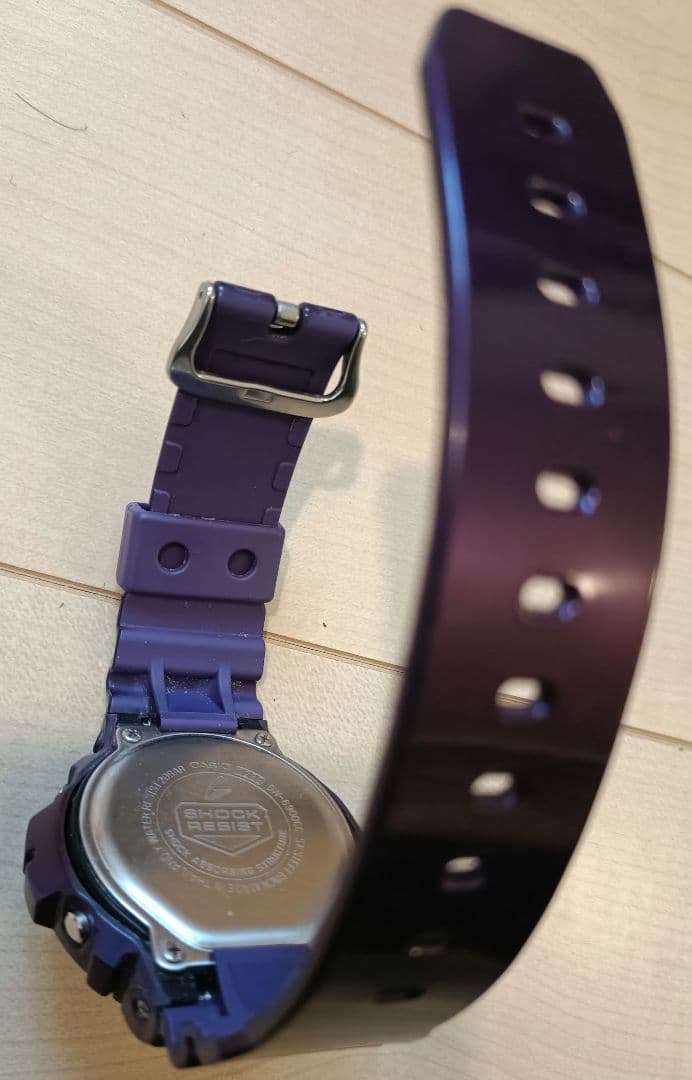 【希少】CASIO G-SHOCK DW 6900 クレイジーカラーズ パープル