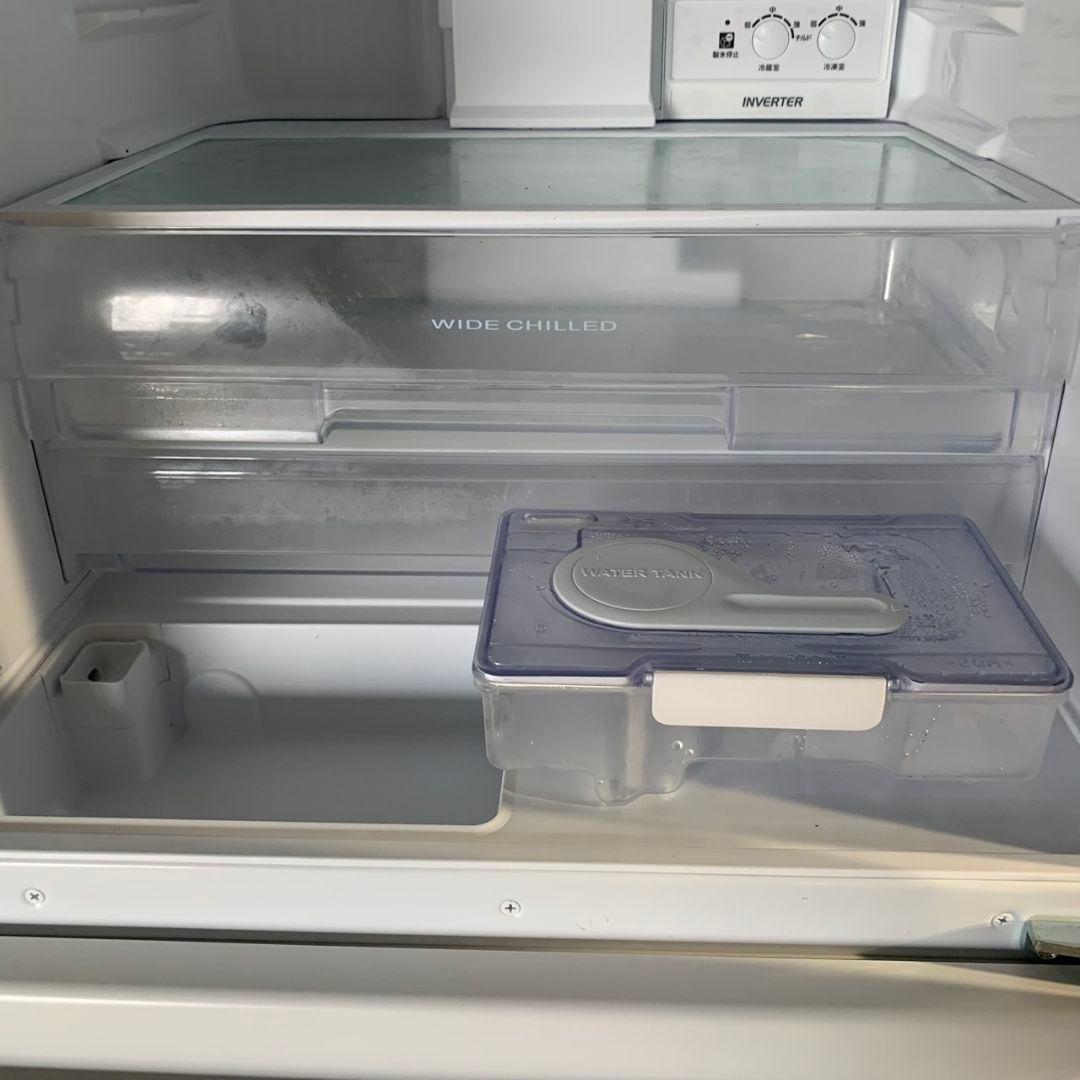 J974 三菱 冷蔵庫 3ドア MR-C33K-W 330L 2022年製