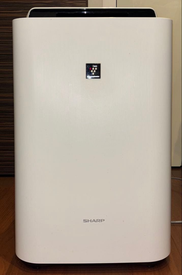 SHARP 加湿器 ホワイト 縦型 ~15畳(~38m2)向け　説明書付き