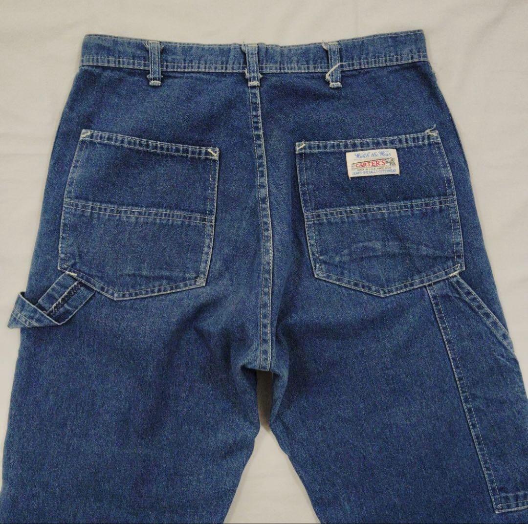 70's CARTER'S カーターズ　ペインターパンツ　ヴィンテージ　USA製