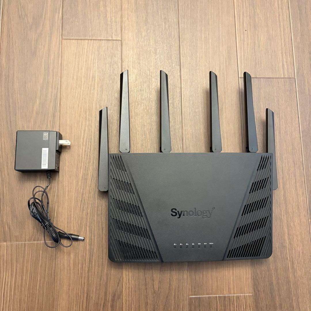 Synology RT6600ax 無線LANルーター　WiFi ワイファイ