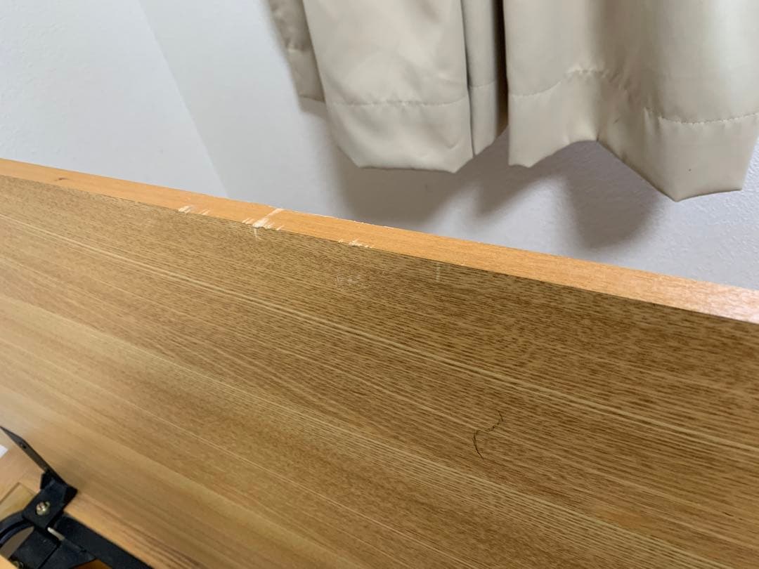 無印良品 ダブルベッドフレーム　オーク材