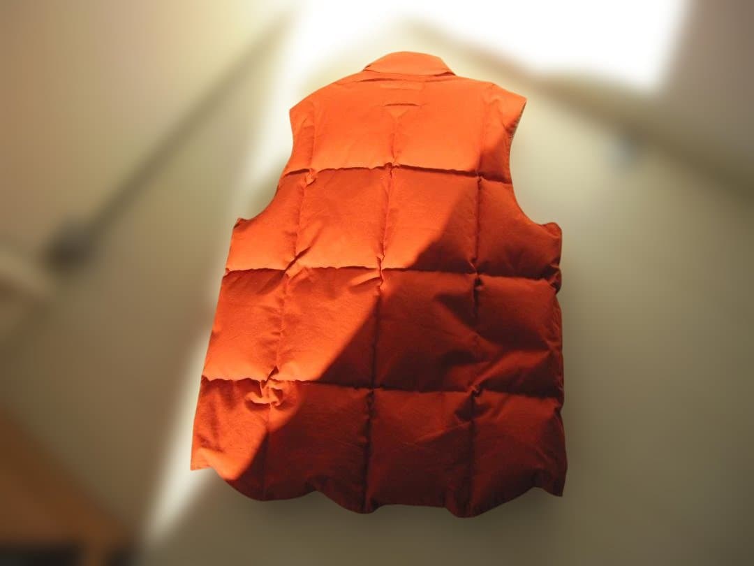 18AW Nigel CabournナイジェルケーボンDOWN VEST 48