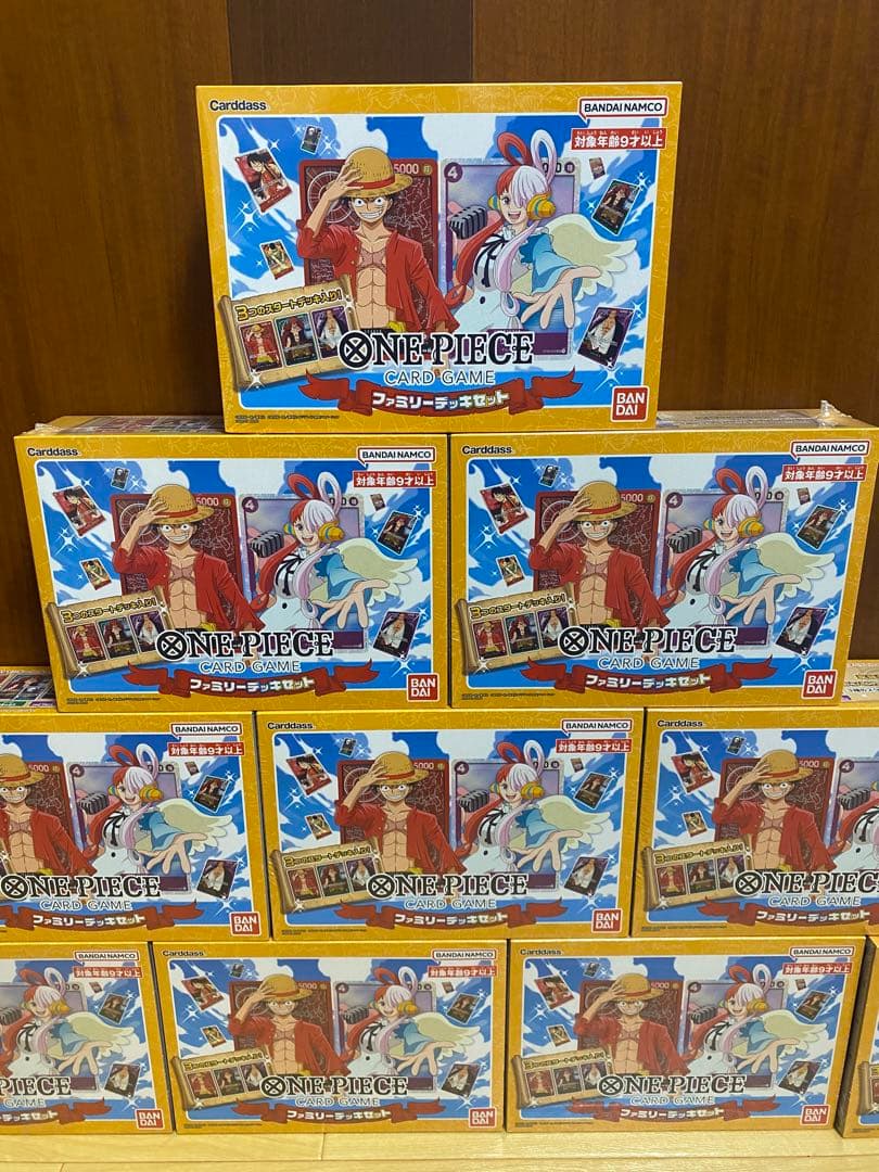 ワンピースカードゲーム ファミリーデッキセット 10個 新品未開封