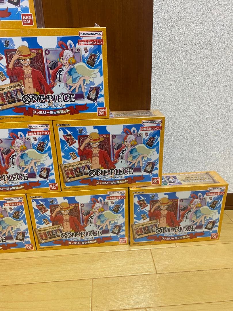 ワンピースカードゲーム ファミリーデッキセット 10個 新品未開封