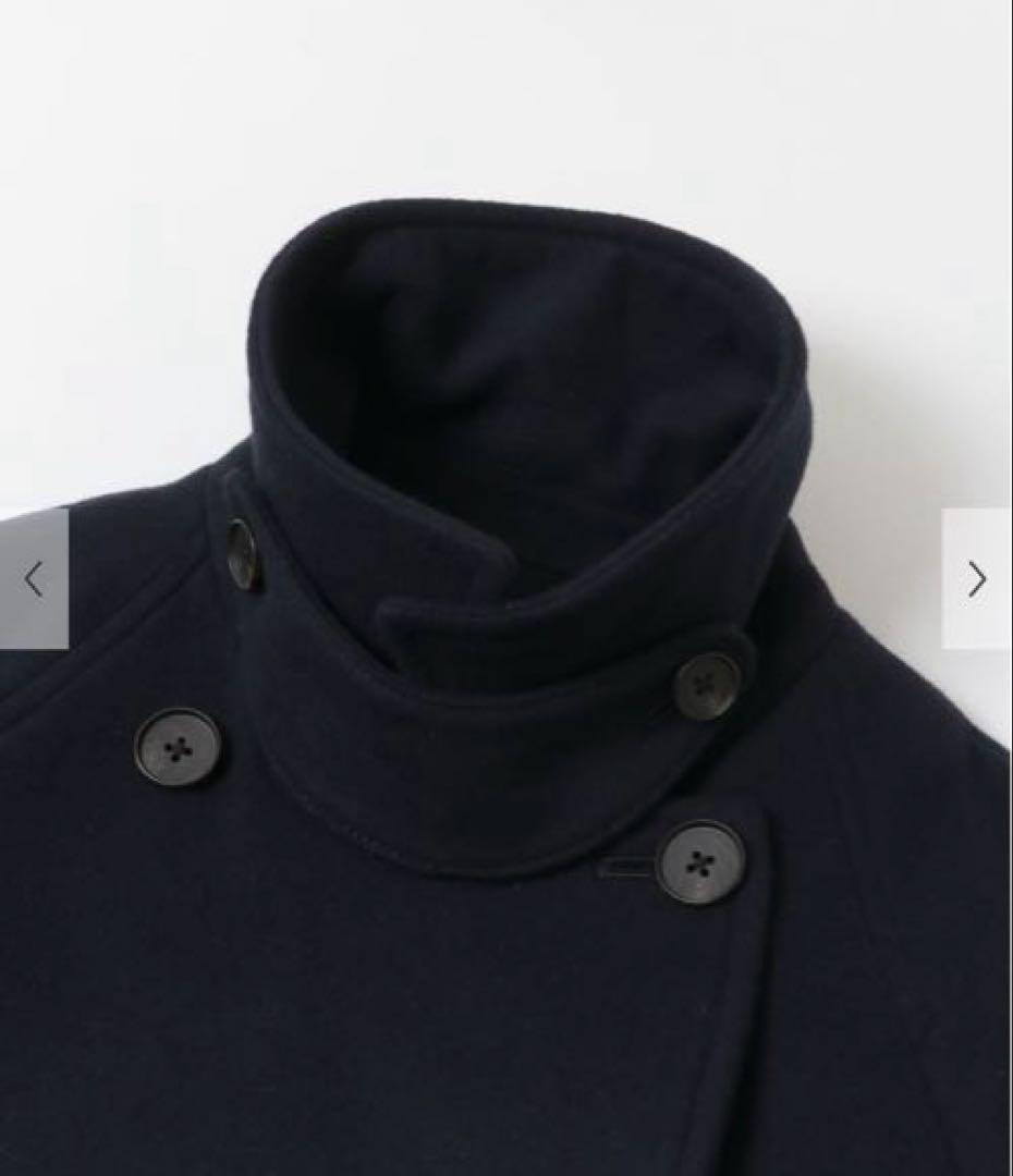 URBAN RESEARCH スーパー100メルトンPコート　ネイビー2025