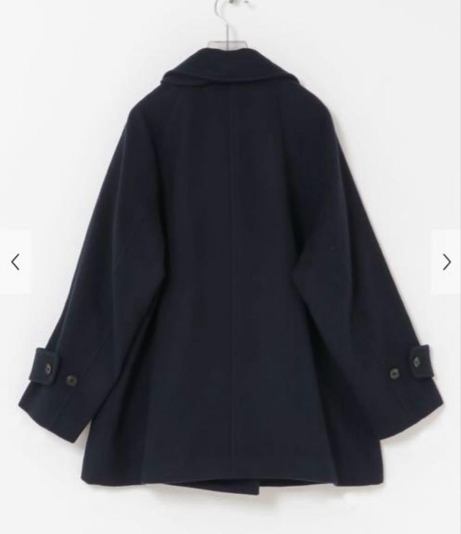 URBAN RESEARCH スーパー100メルトンPコート　ネイビー2025